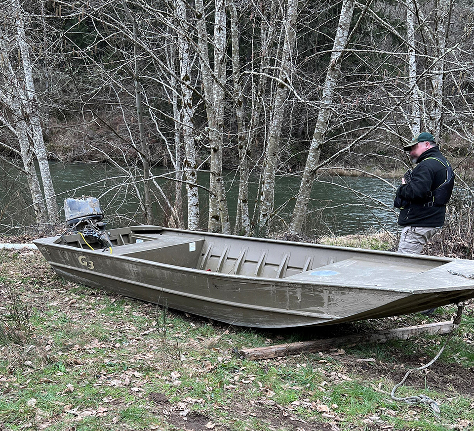 Nisqually River Boat